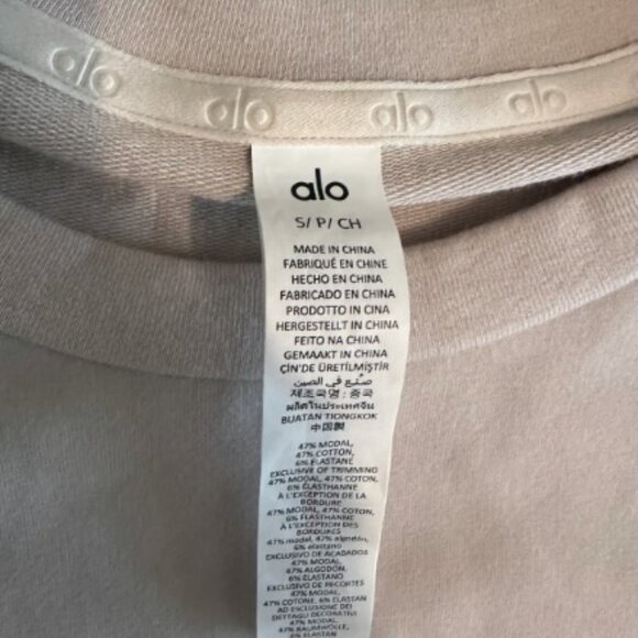Worn once Alo Heavyweight Shirt - Picture 2 of 3